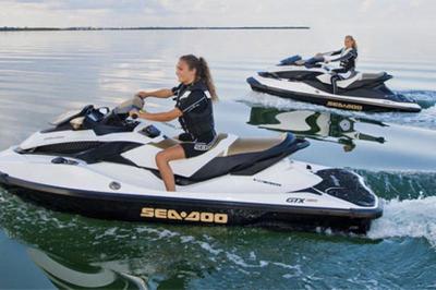 Seadoo Waterscooter varen op de Noordzee !